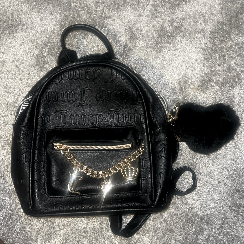 Juicy Couture Black mini backpack